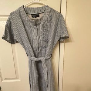 Blue stripe dress, XS, S, like brand new, Fabels by fabindia